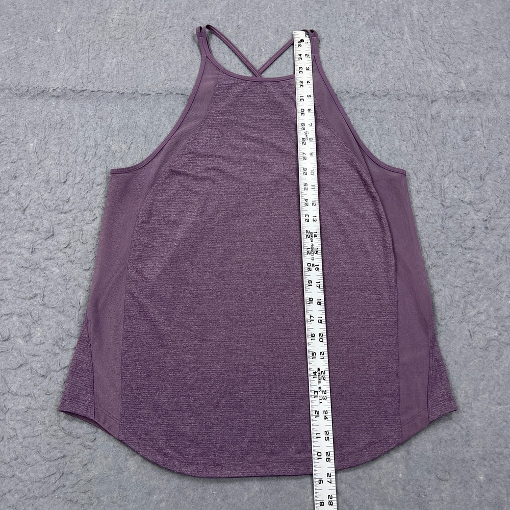 Lululemon Run Off Route Tank Women's 6/8 Mulberry Mesh Racerback Run Yoga W1AWVS - Picture 4 of 8
